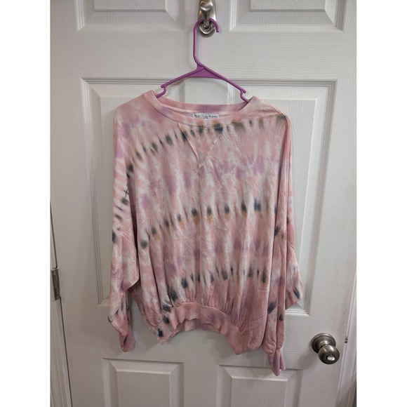 Young Fabulous & Broke Tops - Young Fabulous & Broke Juliette Tie Dye Sweatshirt Womens Pullover NWT - Size XS